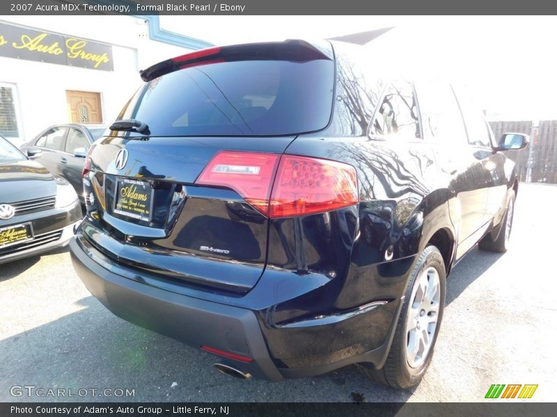 Formal Black Pearl / Ebony 2007 Acura MDX Technology