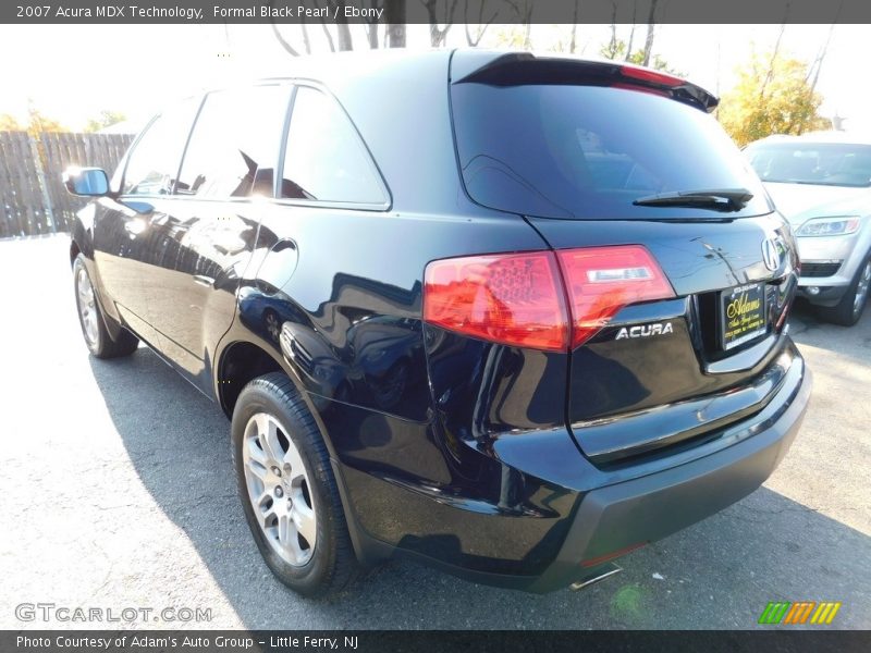 Formal Black Pearl / Ebony 2007 Acura MDX Technology