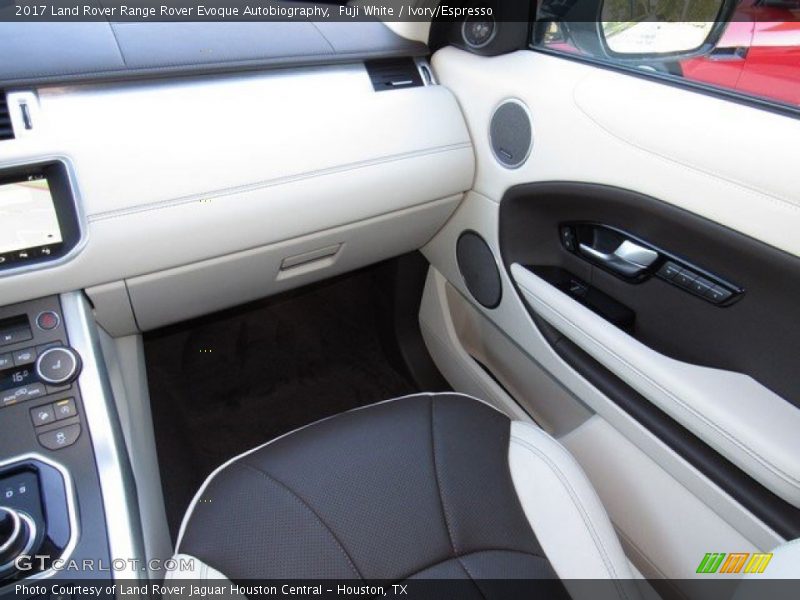 Fuji White / Ivory/Espresso 2017 Land Rover Range Rover Evoque Autobiography