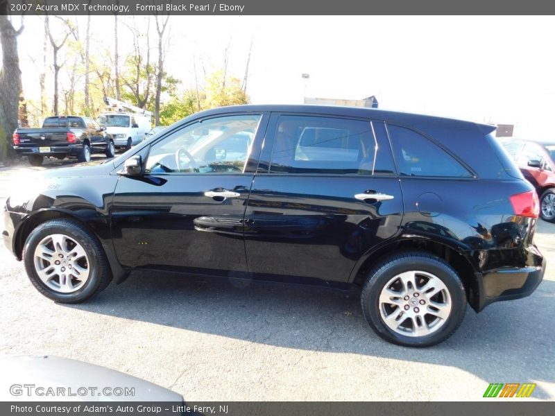 Formal Black Pearl / Ebony 2007 Acura MDX Technology