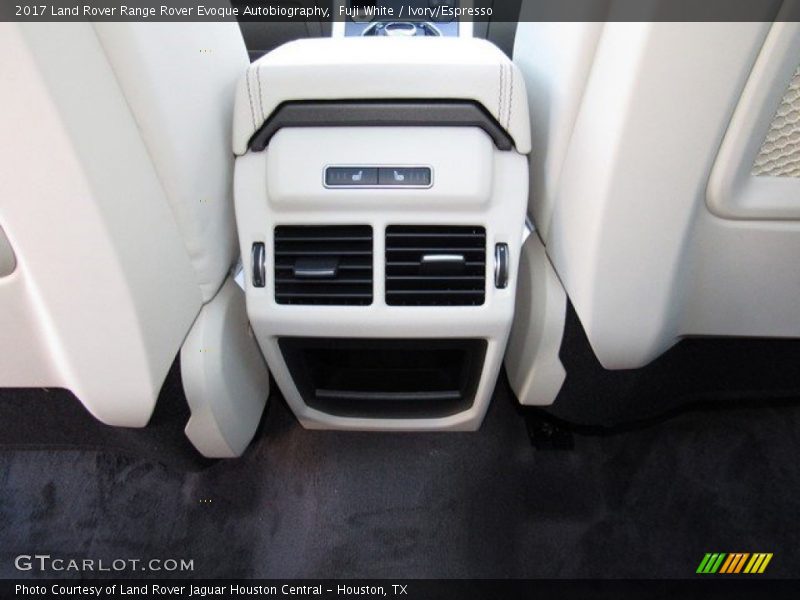 Fuji White / Ivory/Espresso 2017 Land Rover Range Rover Evoque Autobiography