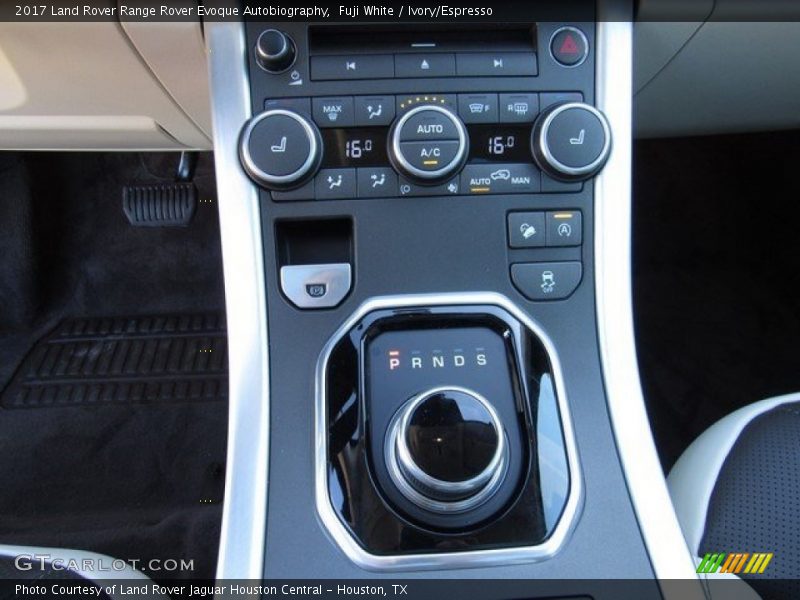  2017 Range Rover Evoque Autobiography 9 Speed Automatic Shifter