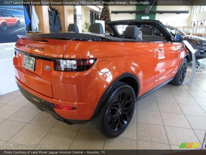 Phoenix Orange / Ebony/Ebony 2017 Land Rover Range Rover Evoque Convertible HSE Dynamic