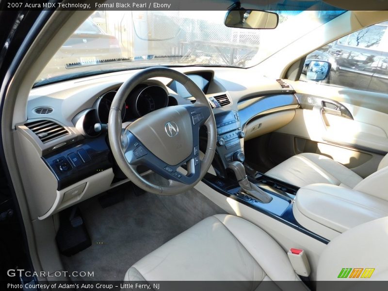 Formal Black Pearl / Ebony 2007 Acura MDX Technology