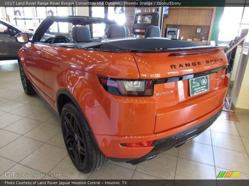 Phoenix Orange / Ebony/Ebony 2017 Land Rover Range Rover Evoque Convertible HSE Dynamic