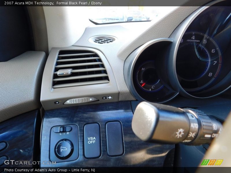 Formal Black Pearl / Ebony 2007 Acura MDX Technology