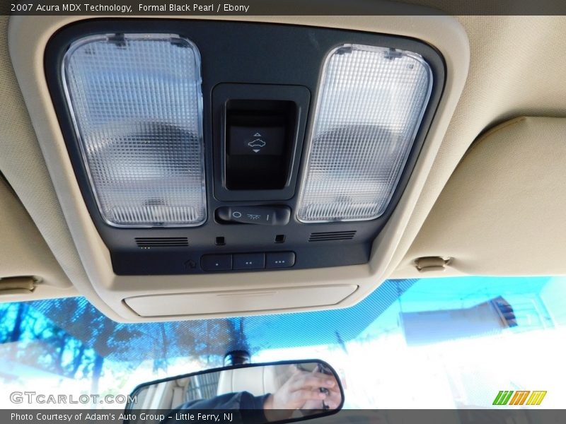 Formal Black Pearl / Ebony 2007 Acura MDX Technology