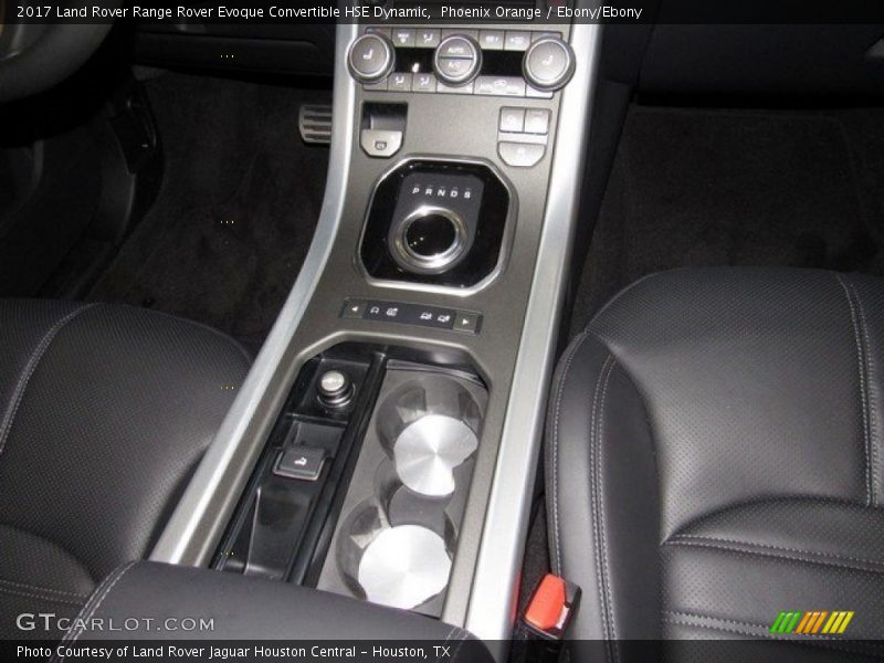 Controls of 2017 Range Rover Evoque Convertible HSE Dynamic