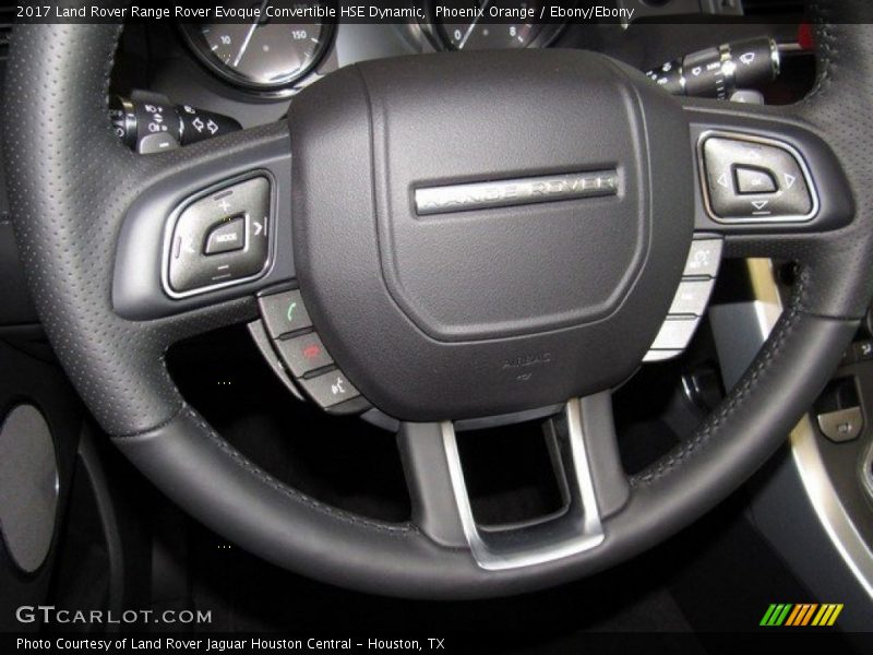  2017 Range Rover Evoque Convertible HSE Dynamic Steering Wheel