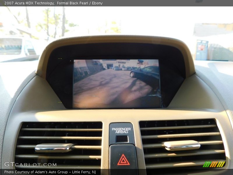 Formal Black Pearl / Ebony 2007 Acura MDX Technology
