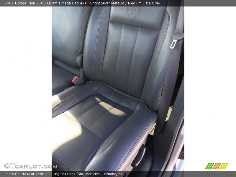 Bright Silver Metallic / Medium Slate Gray 2007 Dodge Ram 2500 Laramie Mega Cab 4x4
