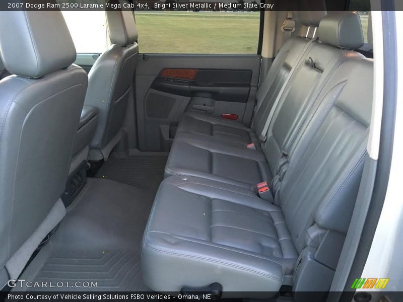 Bright Silver Metallic / Medium Slate Gray 2007 Dodge Ram 2500 Laramie Mega Cab 4x4