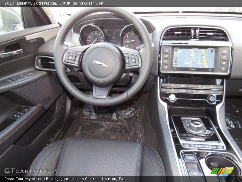 British Racing Green / Jet 2017 Jaguar XE 20d Prestige