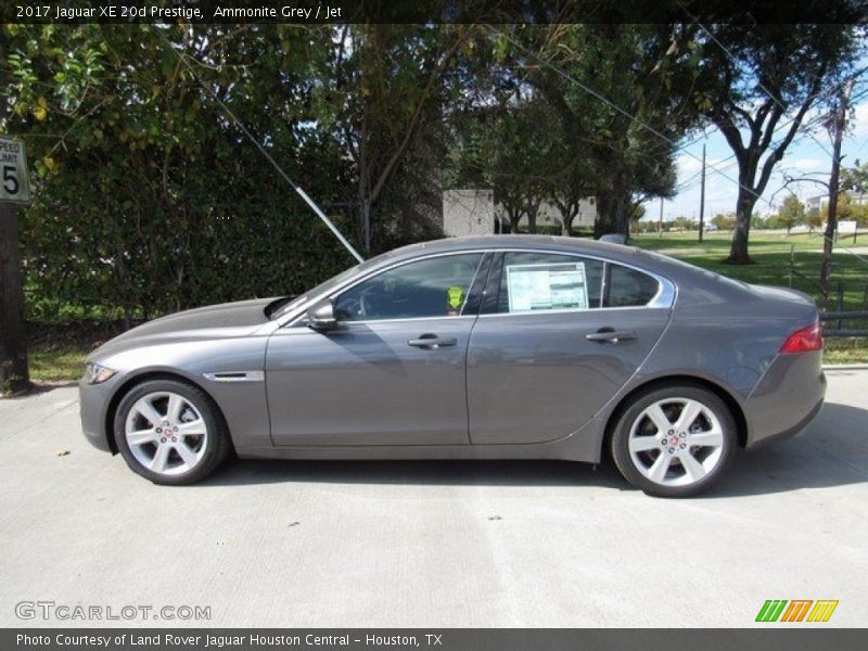 Ammonite Grey / Jet 2017 Jaguar XE 20d Prestige