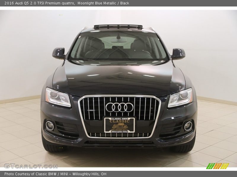 Moonlight Blue Metallic / Black 2016 Audi Q5 2.0 TFSI Premium quattro