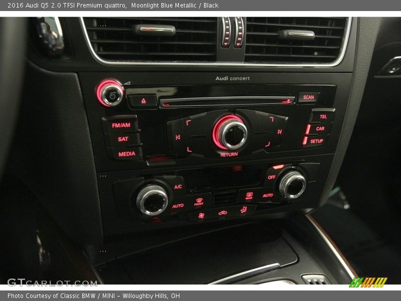 Moonlight Blue Metallic / Black 2016 Audi Q5 2.0 TFSI Premium quattro