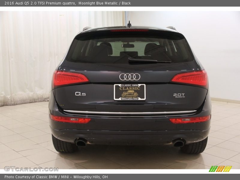Moonlight Blue Metallic / Black 2016 Audi Q5 2.0 TFSI Premium quattro