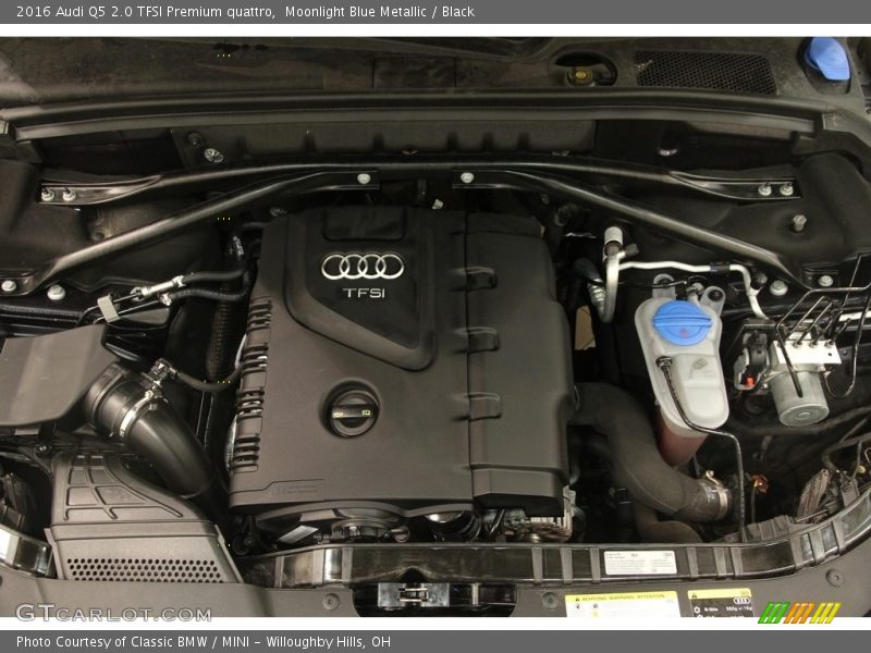 Moonlight Blue Metallic / Black 2016 Audi Q5 2.0 TFSI Premium quattro