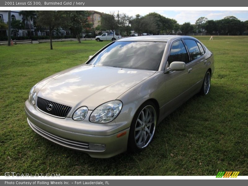 Burnished Gold / Ivory 2001 Lexus GS 300