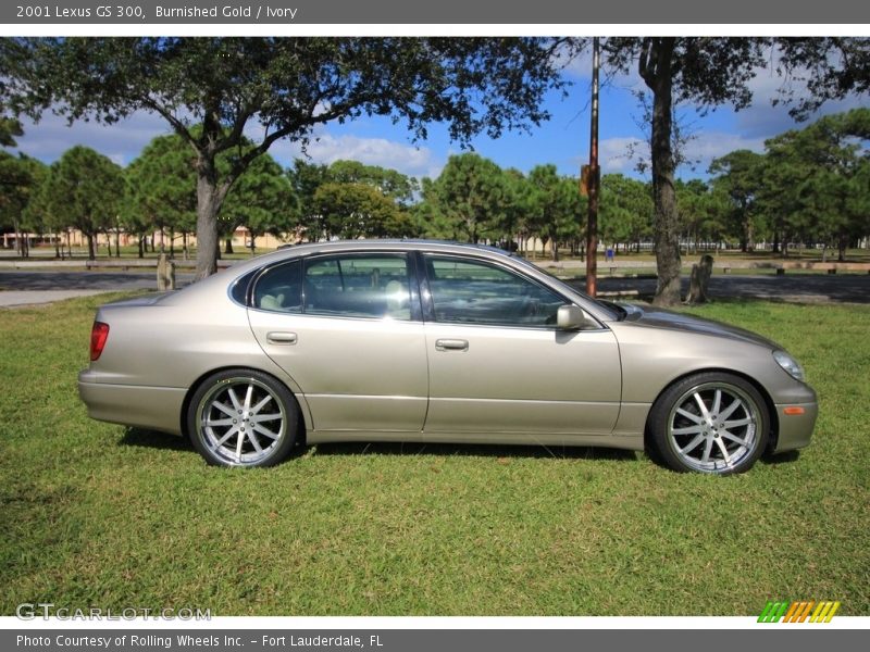 Burnished Gold / Ivory 2001 Lexus GS 300