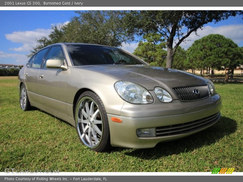 Burnished Gold / Ivory 2001 Lexus GS 300