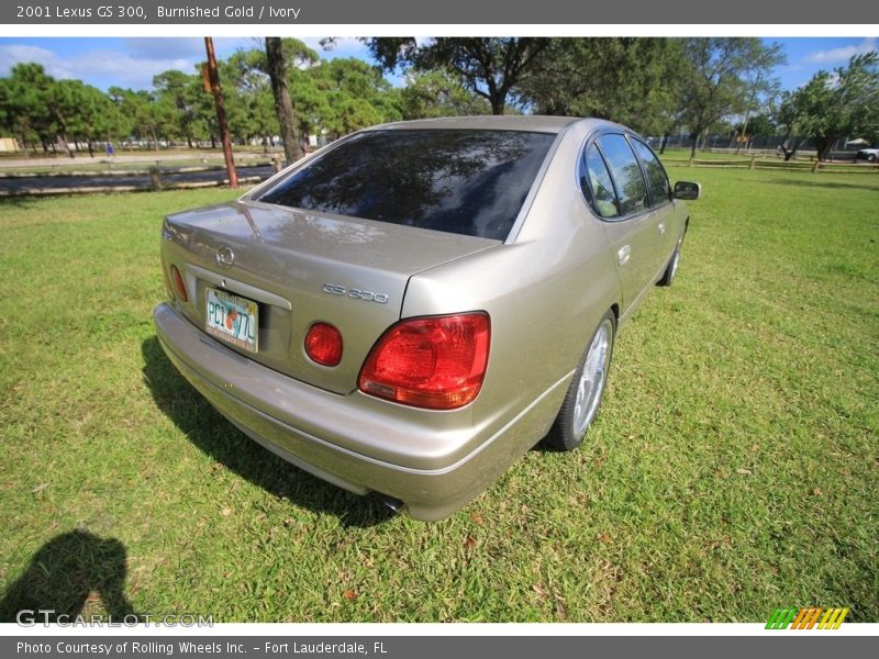 Burnished Gold / Ivory 2001 Lexus GS 300