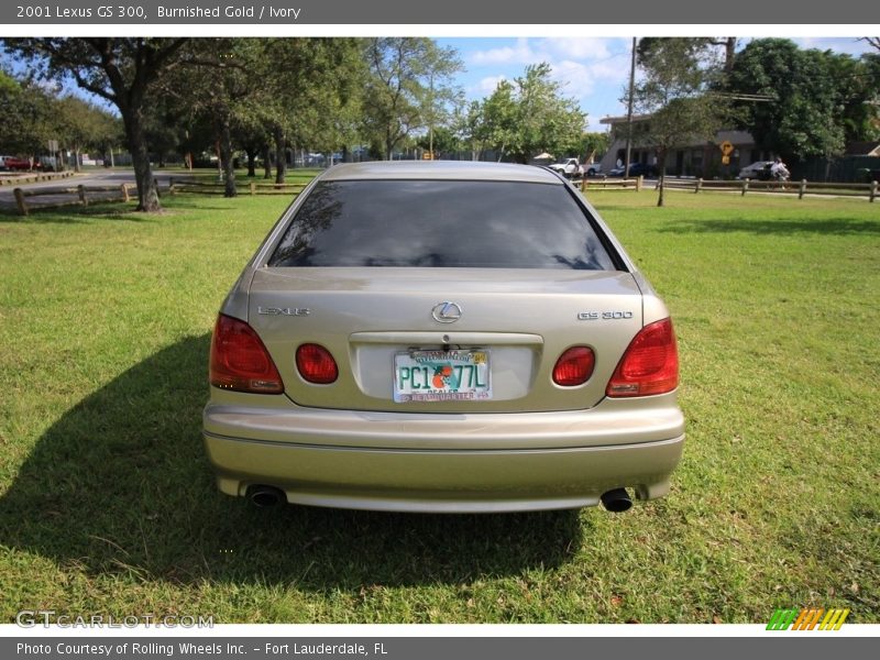 Burnished Gold / Ivory 2001 Lexus GS 300