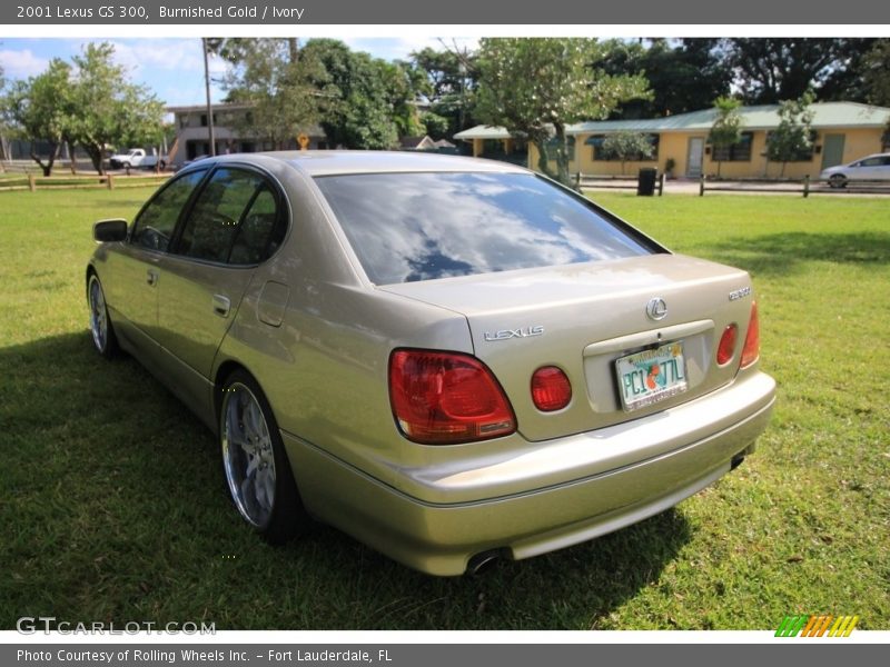 Burnished Gold / Ivory 2001 Lexus GS 300