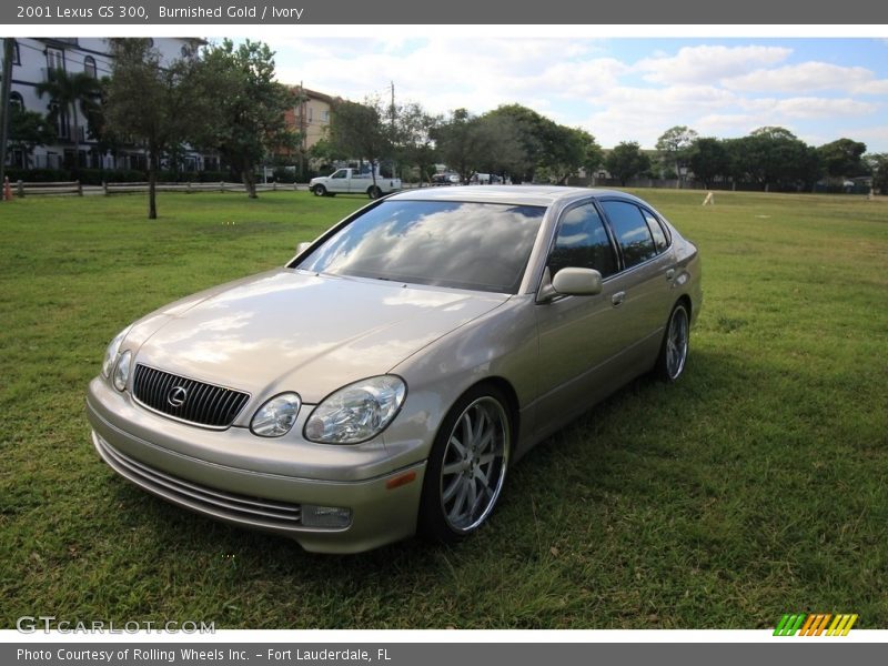 Burnished Gold / Ivory 2001 Lexus GS 300