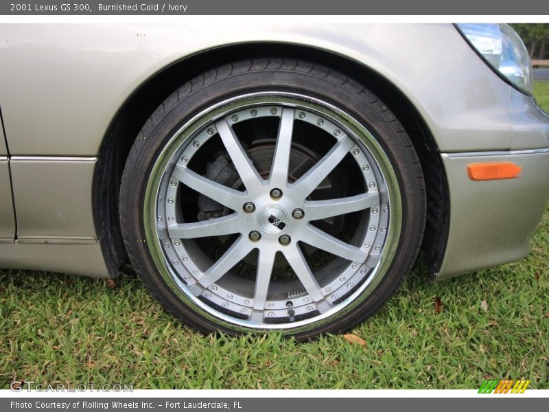 Burnished Gold / Ivory 2001 Lexus GS 300