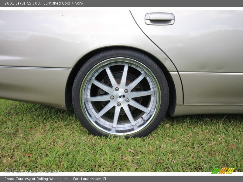 Burnished Gold / Ivory 2001 Lexus GS 300