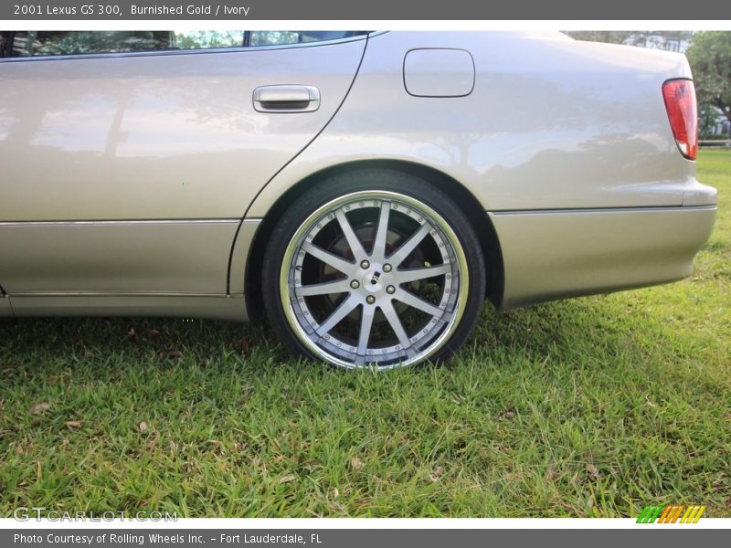 Burnished Gold / Ivory 2001 Lexus GS 300