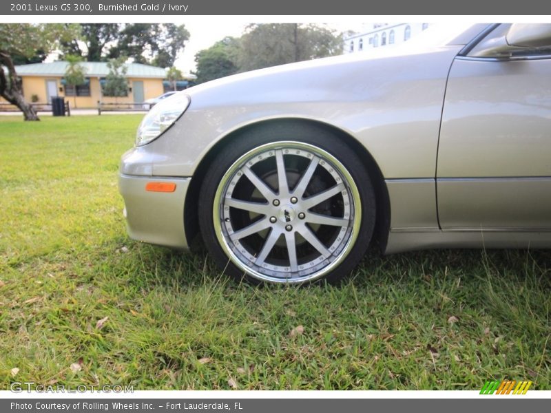 Burnished Gold / Ivory 2001 Lexus GS 300