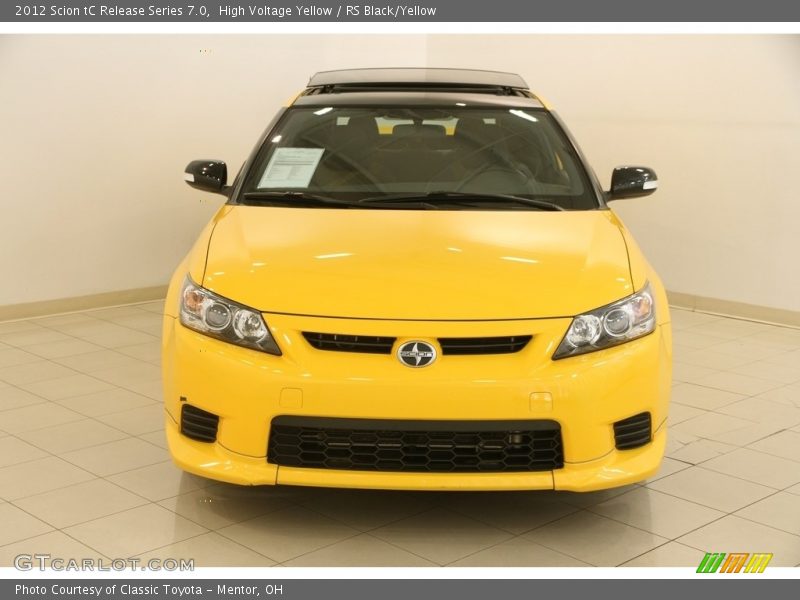 High Voltage Yellow / RS Black/Yellow 2012 Scion tC Release Series 7.0