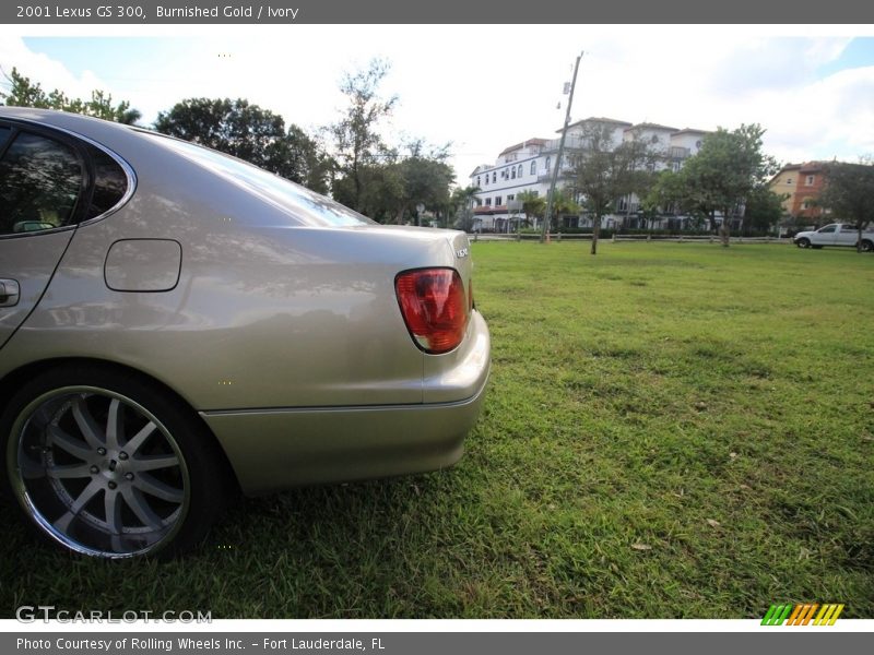 Burnished Gold / Ivory 2001 Lexus GS 300