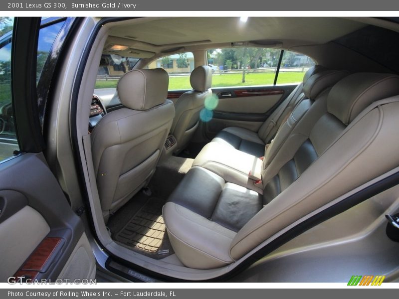 Burnished Gold / Ivory 2001 Lexus GS 300