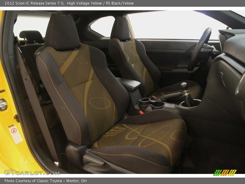 High Voltage Yellow / RS Black/Yellow 2012 Scion tC Release Series 7.0