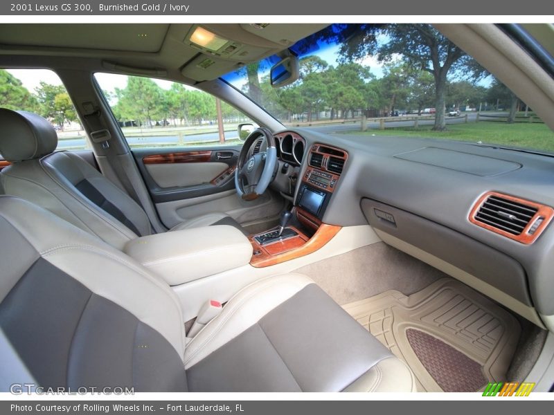 Burnished Gold / Ivory 2001 Lexus GS 300