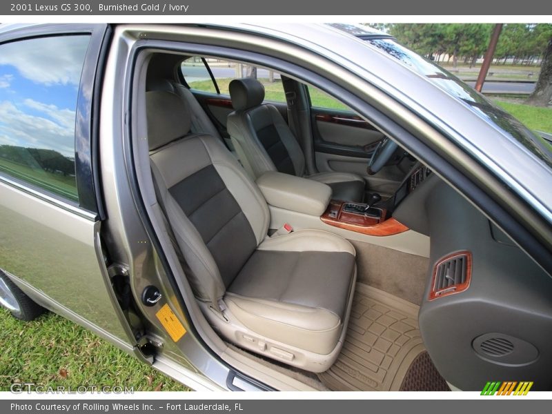Burnished Gold / Ivory 2001 Lexus GS 300