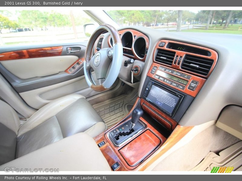 Burnished Gold / Ivory 2001 Lexus GS 300