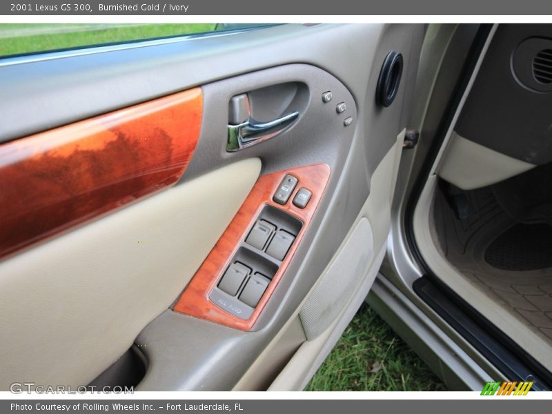 Burnished Gold / Ivory 2001 Lexus GS 300