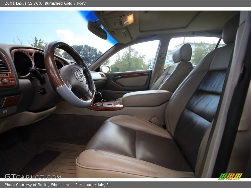 Burnished Gold / Ivory 2001 Lexus GS 300