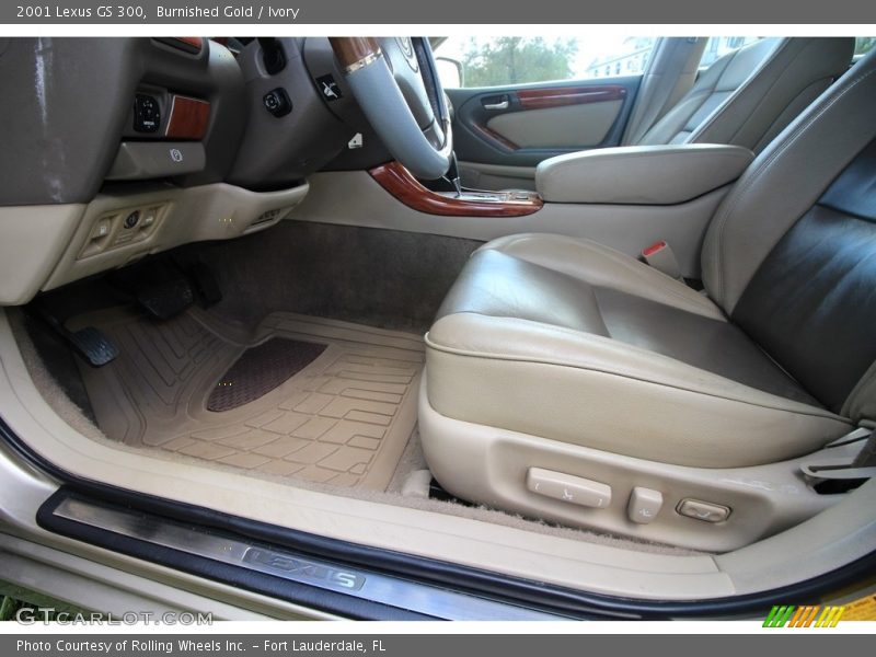 Burnished Gold / Ivory 2001 Lexus GS 300
