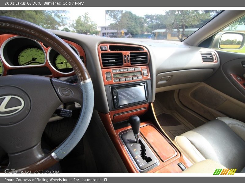 Burnished Gold / Ivory 2001 Lexus GS 300