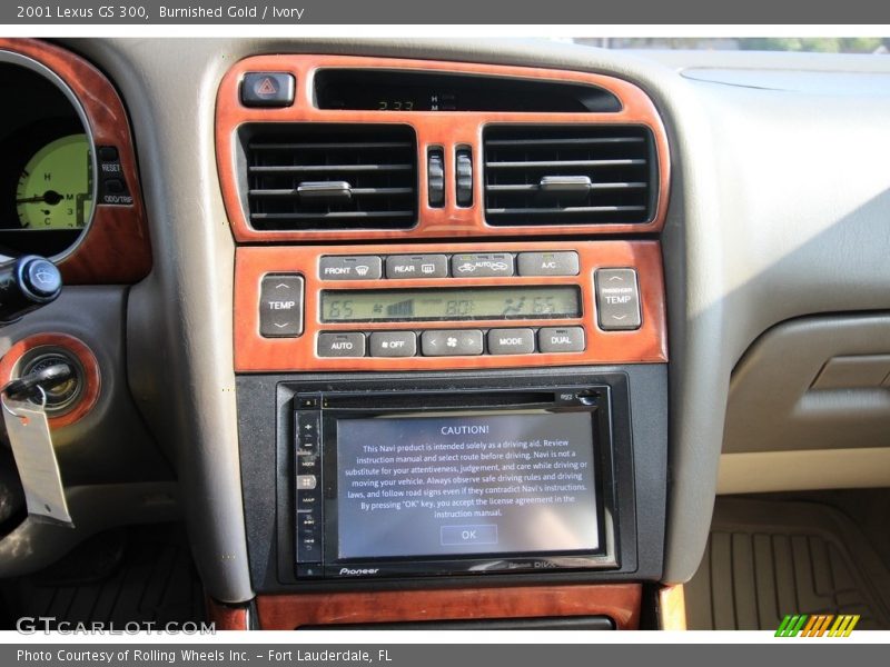 Burnished Gold / Ivory 2001 Lexus GS 300