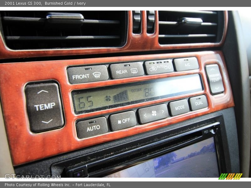 Burnished Gold / Ivory 2001 Lexus GS 300