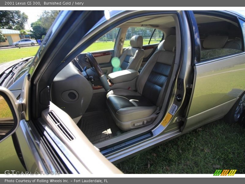 Burnished Gold / Ivory 2001 Lexus GS 300