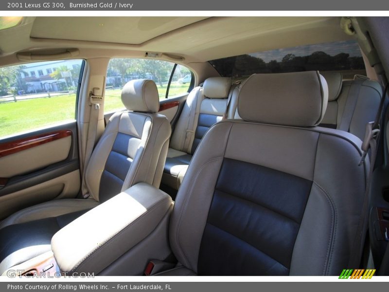 Burnished Gold / Ivory 2001 Lexus GS 300