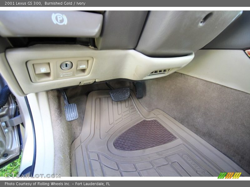 Burnished Gold / Ivory 2001 Lexus GS 300