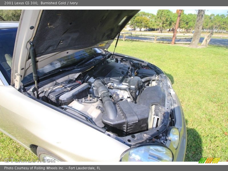 Burnished Gold / Ivory 2001 Lexus GS 300